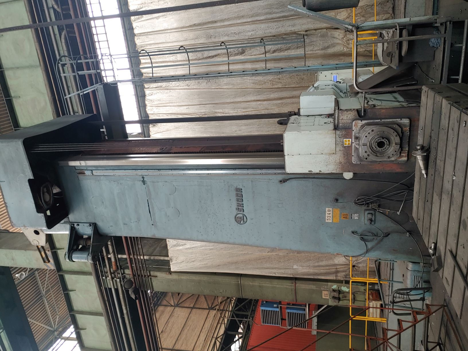 Alesatrice a montante mobile SKODA 200 CNC / Floor boring machine SKODA 200 CNC