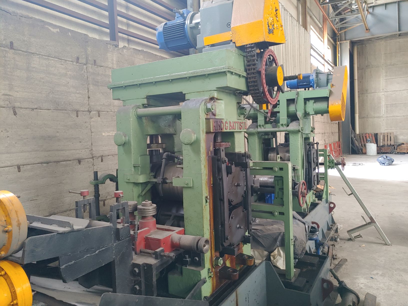 Laminatoio a freddo piattina 2 gabbie MINO / Flat bar Twins Rolling mill MINO