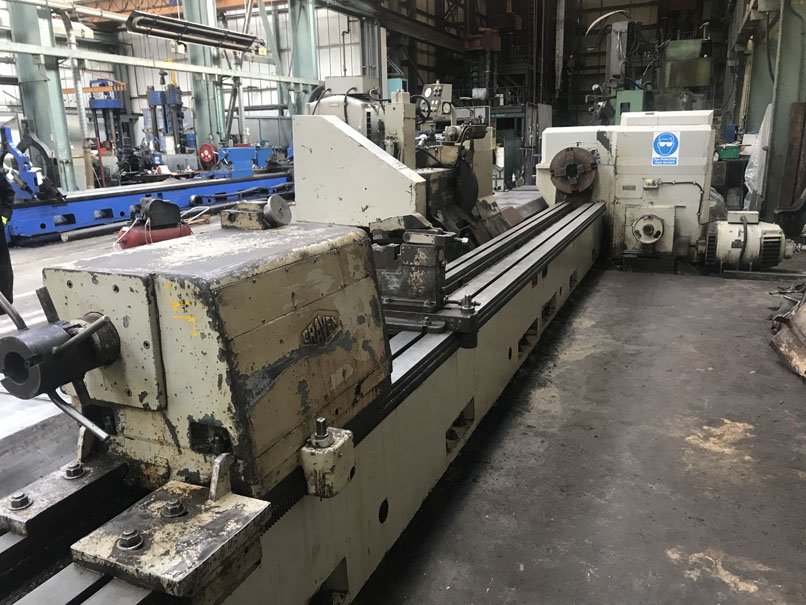 Rettifica per rulli CRAVEN 650x8100 mm / Roll grinding machine CRAVEN 650x8100 mm