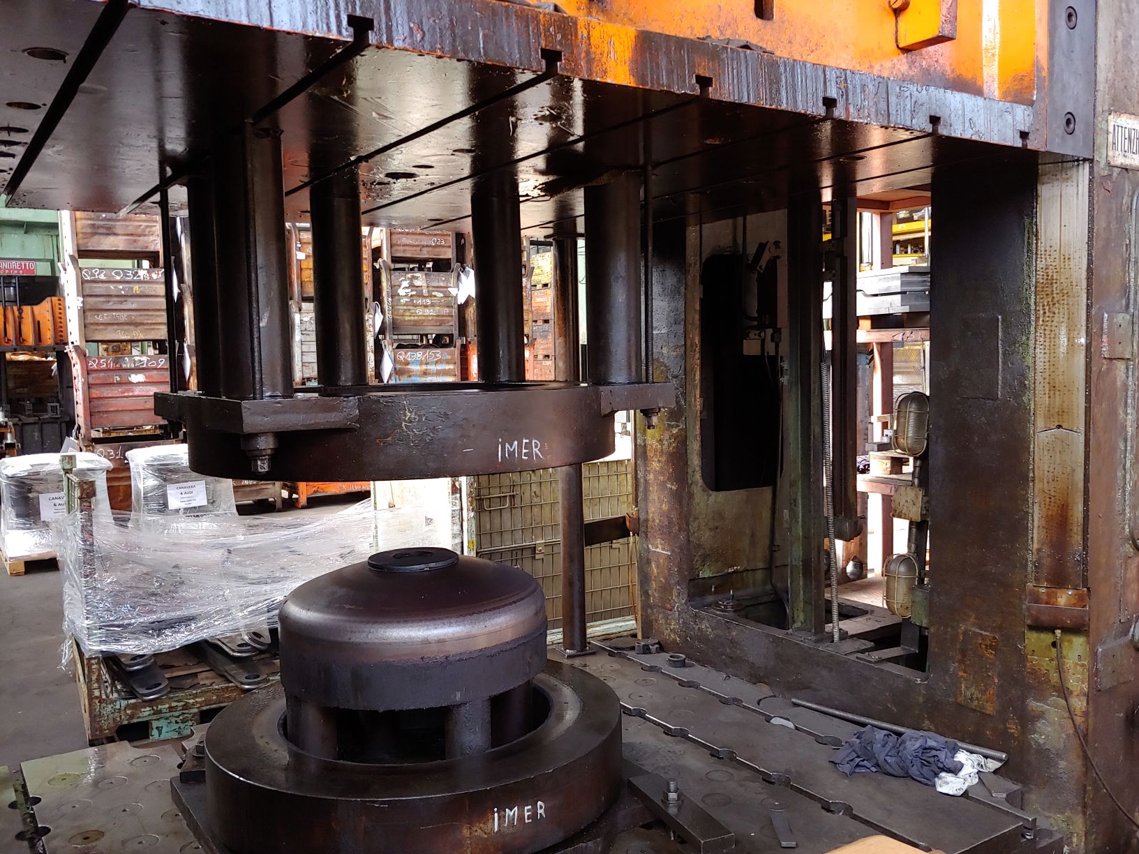 Pressa Oleodinamica GALDABINI 800Ton / Hydraulic press GALDABINI 800ton