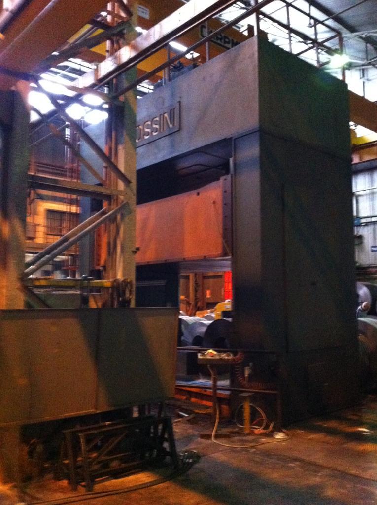 Pressa provastampi MOSSINI 160Ton / DIE SPOTTING hydraulic press MOSSINI 160ton