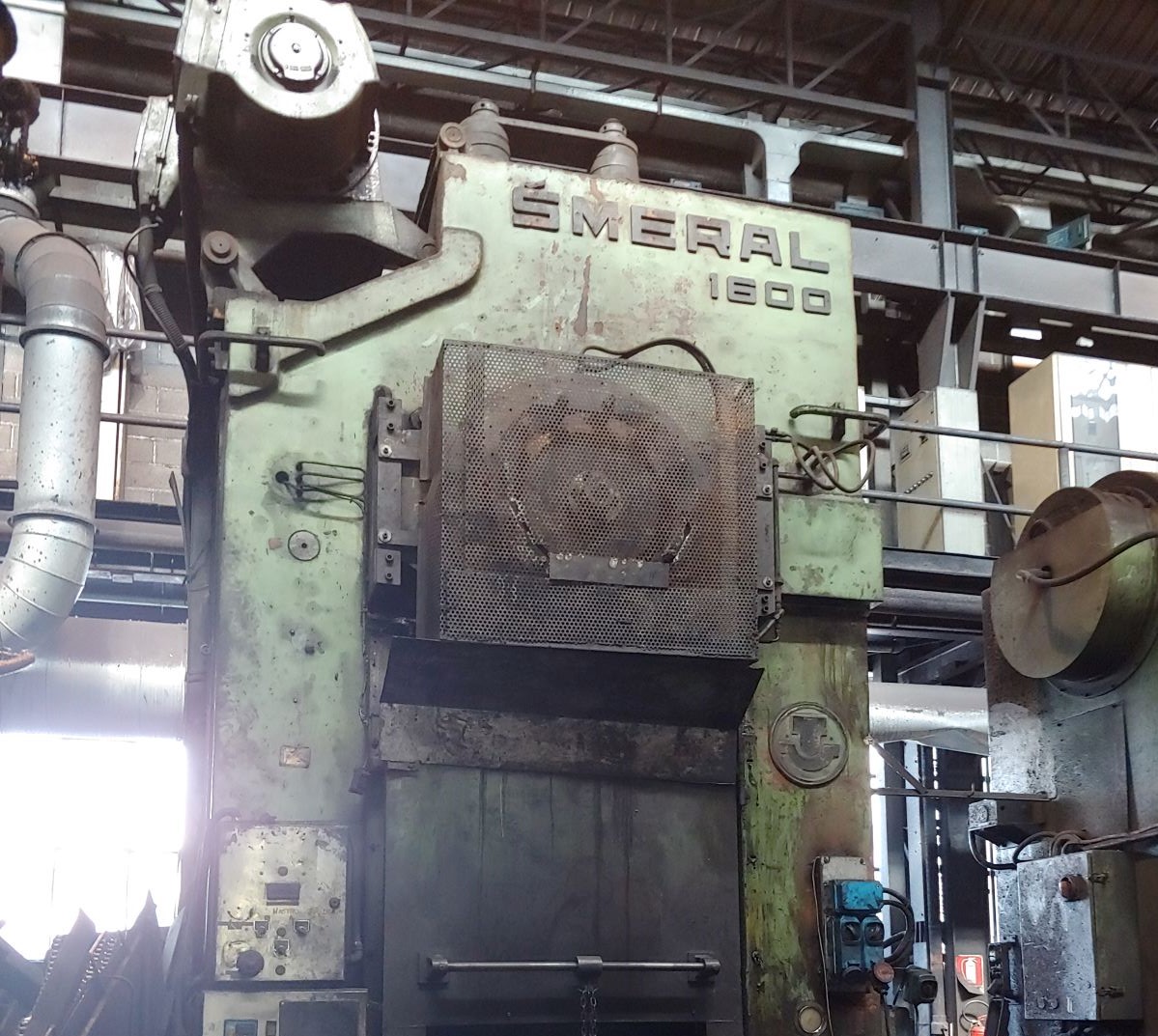 Pressa meccanica stampaggio a caldo SMERAL 1600 / Mechanical forging press line SMERAL 1600