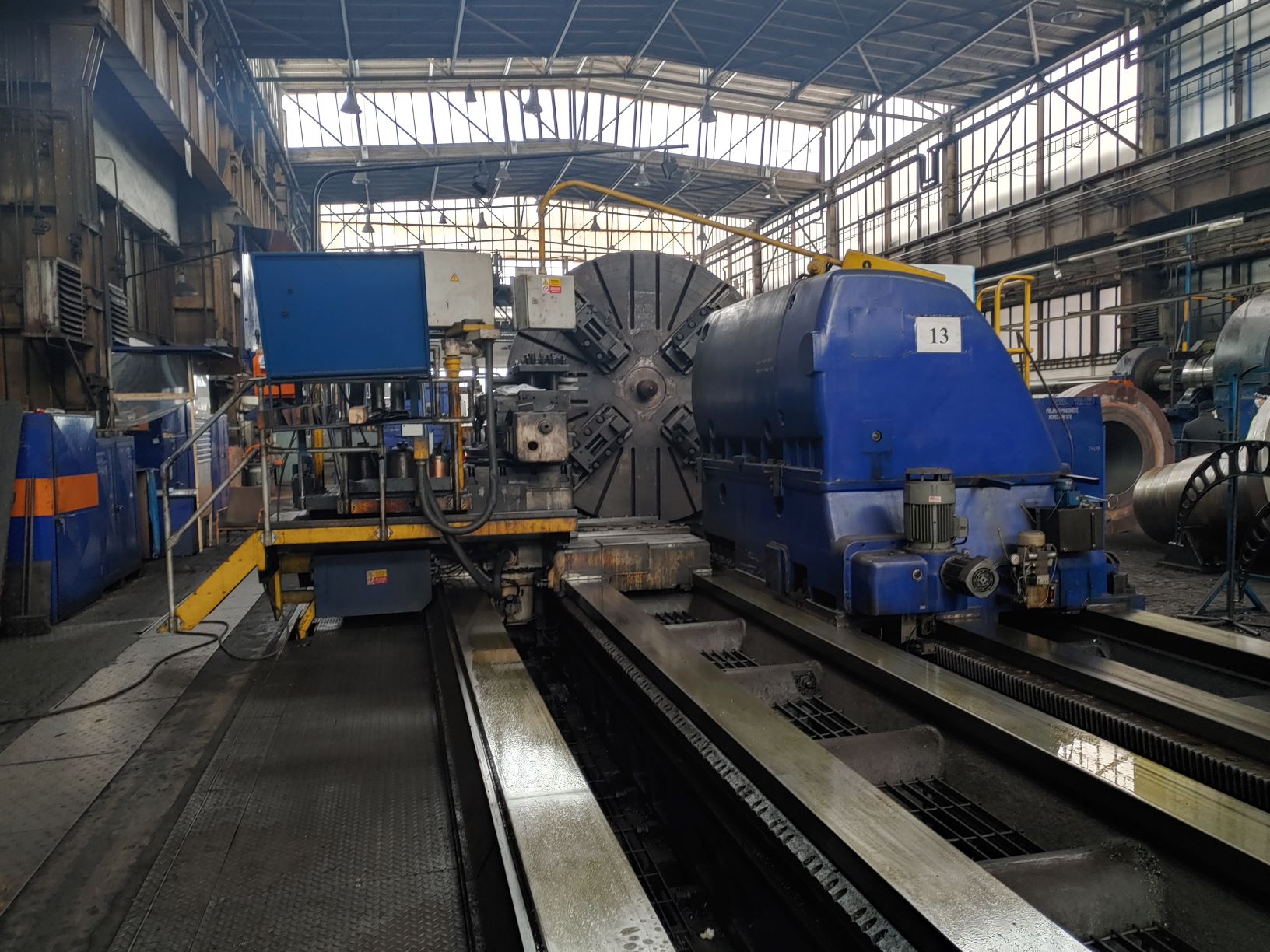 Tornio parallelo pesante SKODA 3150x15000mm CNC / Heavy horizontal lathe SKODA 3150x15000mm CNC 