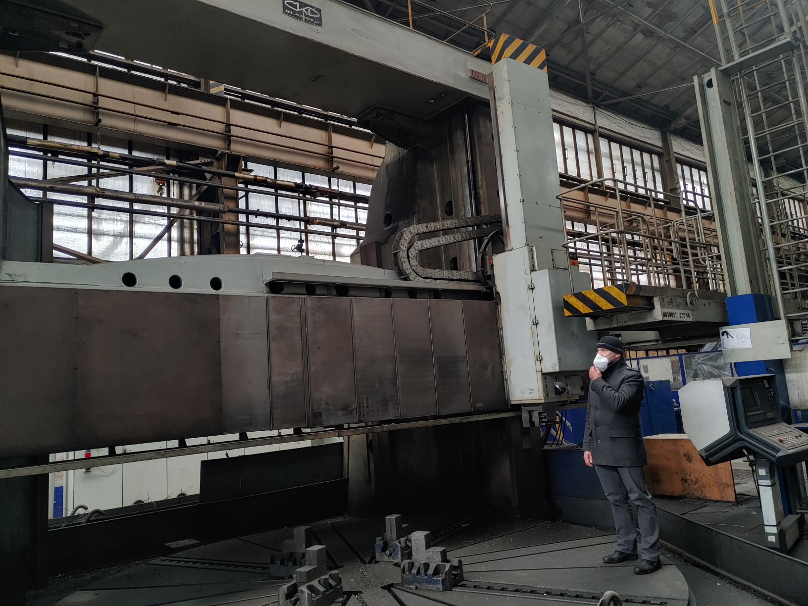 Tornio verticale CNC CKD BLANSKO modello SKHK50 / Vertical Lathe CNC CKD BLANSKO model SKHK50