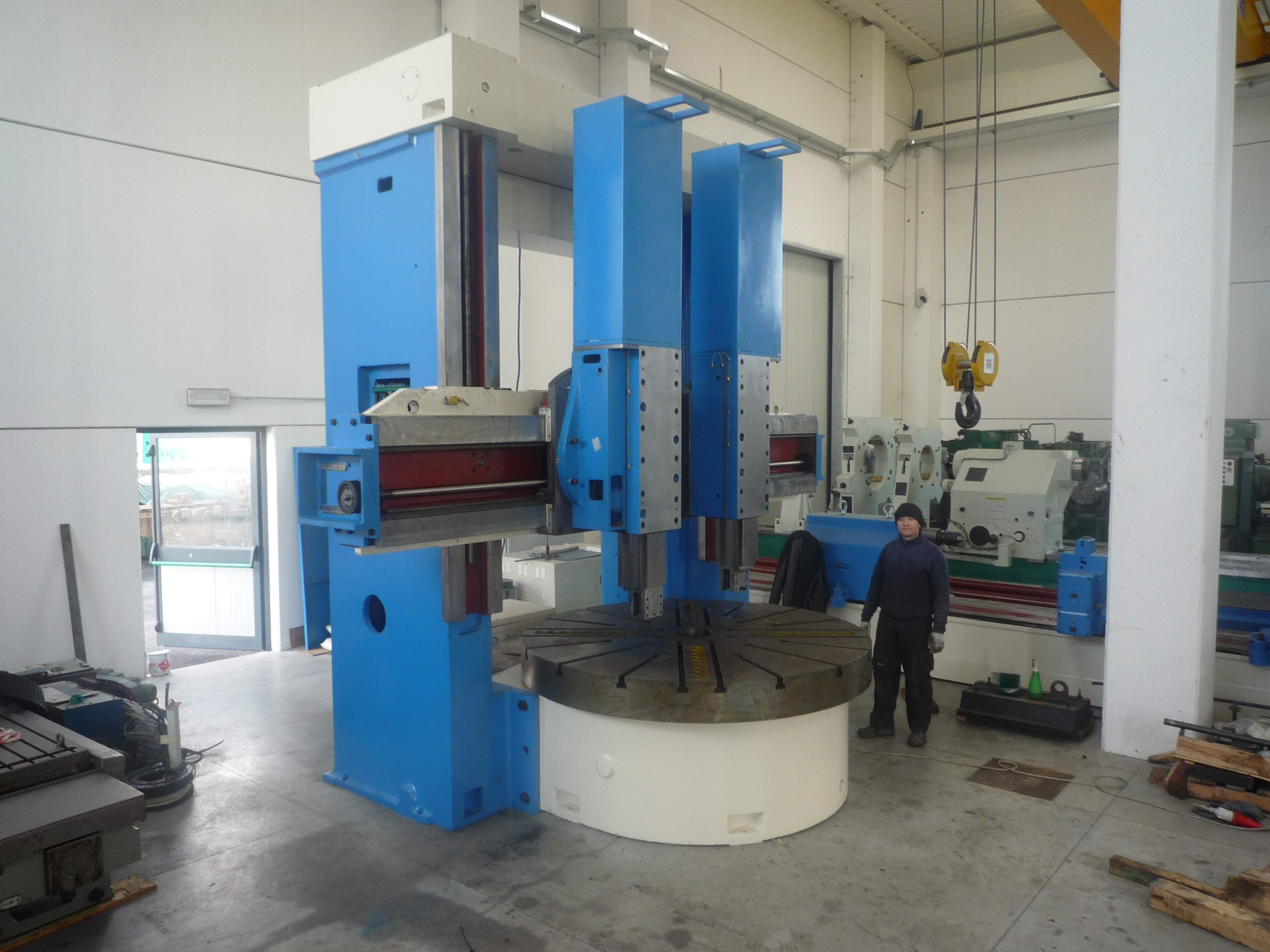 Tornio verticale CNC a doppia colonna 2500 mm / Double Columns CNC Vertical Lathe 2500mm